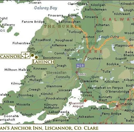 Сasa de vacaciones Roadside The Burren County Clare *